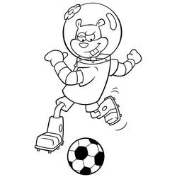 Sandy Ecureuil - Coloriages gratuits à imprimer