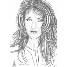 Céline Dion - Coloriages gratuits à imprimer