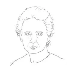 Marie Curie - Coloriages gratuits à imprimer