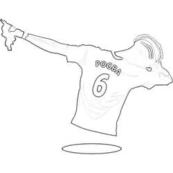 Paul Pogba - Coloriages gratuits à imprimer