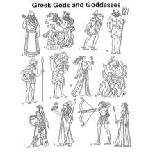 Religion et Mythologie - Coloriages gratuits à imprimer
