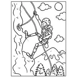 Escalade - Coloriages gratuits à imprimer