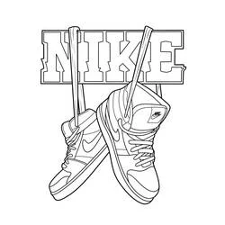 Nike - Coloriages gratuits à imprimer