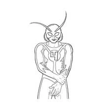Ant-Man - Coloriages gratuits à imprimer