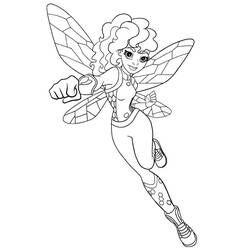 Coloriage DC Super Hero Girls #199482 à imprimer et colorier