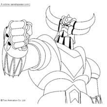 Goldorak - Coloriages gratuits à imprimer