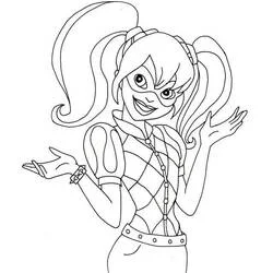Harley Quinn - Coloriages gratuits à imprimer