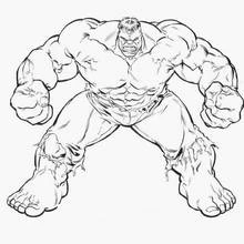 Hulk - Coloriages gratuits à imprimer
