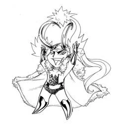 Coloriage Petit Loki utilisant son pouvoir magique