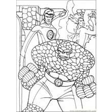 Coloriage Mr. Fantastique avec l'équipe des 4 Fantastiques Coloriage Mr. Fantastique avec l'équipe des 4 Fantastiques