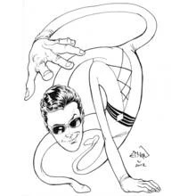 Plastic Man - Coloriages gratuits à imprimer