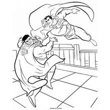 Coloriage imprimable Superman (Super-héros et Super-vilains) #83704 à colorier gratuitement
