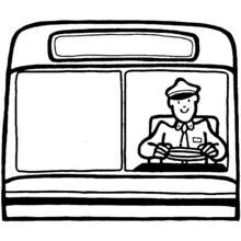 Dessin Autobus / Autocar (Transport) #135364 à colorier pour petits et grands