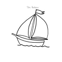 Bateau / Navire - Coloriages gratuits à imprimer