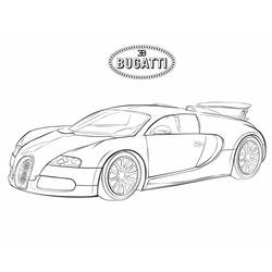 Coloriage Bugatti #174786 à imprimer et colorier