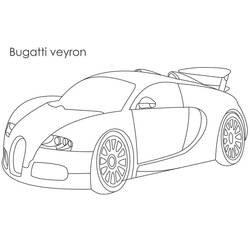 Coloriage Bugatti #174787 à imprimer et colorier