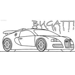 Coloriage Bugatti #174789 à imprimer et colorier