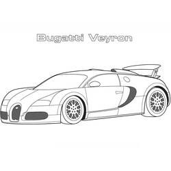 Coloriage Bugatti #174791 à imprimer et colorier