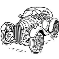 Coloriage Bugatti #218670 à imprimer et colorier