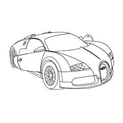 Coloriage Bugatti #218685 à imprimer et colorier