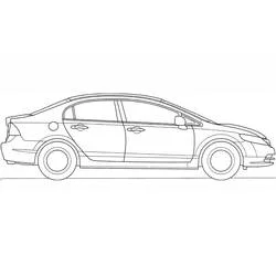 Honda - Coloriages gratuits à imprimer