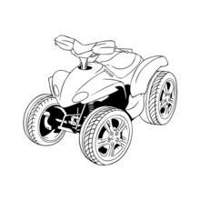 Coloriage imprimable Quad / VTT (Transport) #143189 à colorier gratuitement