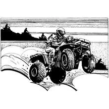 Coloriage Quad / VTT (Transport) #143530, dessin gratuit prêt à imprimer