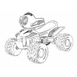 Coloriage imprimable Quad / VTT (Transport) #179376 à colorier gratuitement