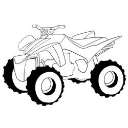 Page de coloriage Quad / VTT (Transport) #179380, gratuite à imprimer