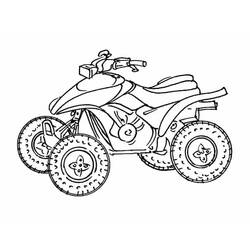 Dessin Quad / VTT (Transport) #179391 à colorier pour petits et grands
