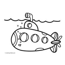 Sous Marin - Coloriages gratuits à imprimer