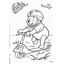 Trottinette - Coloriages gratuits à imprimer