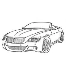 Coloriage imprimable Voiture sport / tuning (Transport) #147015 à colorier gratuitement