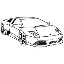 Coloriage gratuit Voiture sport / tuning (Transport) #147135 à colorier aux crayons