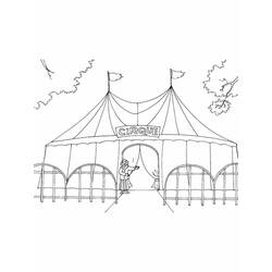 Desenho Circo (Edifícios e Arquitetura) #190023 para imprimir e colorir