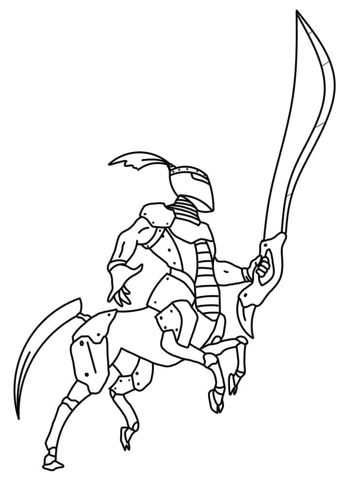 Бесплатная раскраска Кентавр #209619 из коллекции Персонажи