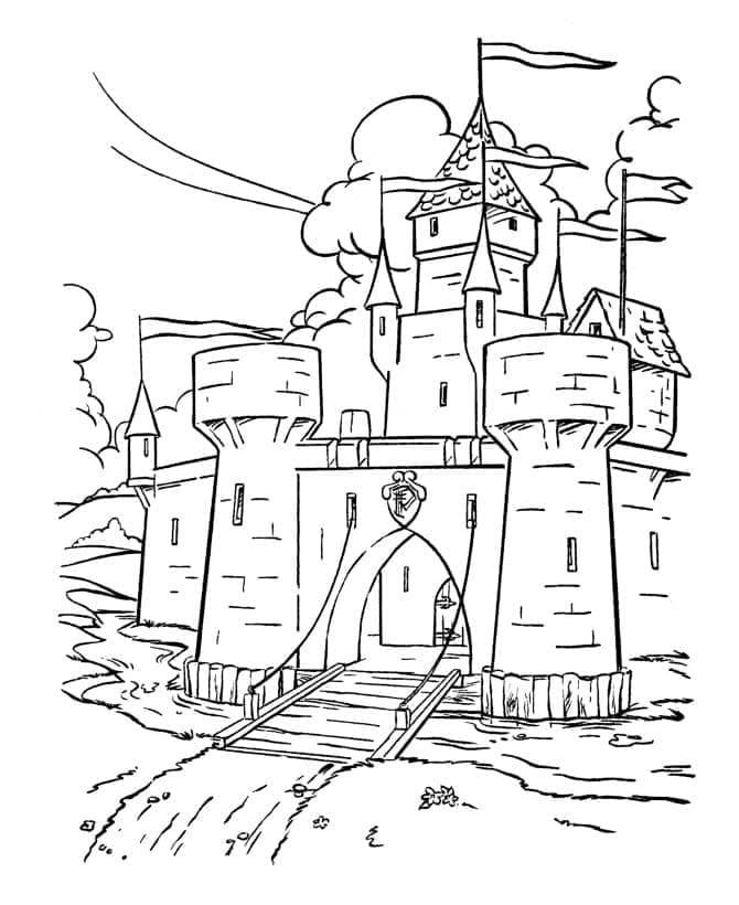 Бесплатная раскраска Middle Ages #201404 из коллекции Персонажи