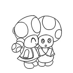 Раскраска Жаба (Видеоигры) #214979 для печати и раскрашивания