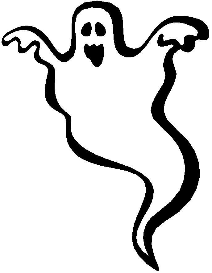 免费幽灵着色页 #95429 来自人物合集