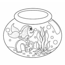 水族馆 (物品)着色页 #184543 可打印和着色