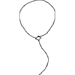 气球 (物品)着色页 #169689 可打印和着色