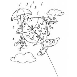 风筝 (物品)着色页 #168352 可打印和着色