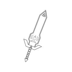 剑 (物品)着色页 #187204 可打印和着色